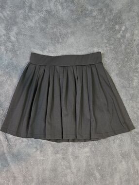 Active Indero Black Pleated Mini Skirt Sz Medium